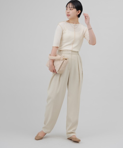 Aunt Marie's(アントマリーズ)の「スクエアトゥリボンバレエシューズ(パンプス・レディース・ブラック/ベージュ・S/M/L)」の12枚目の写真