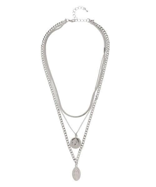 EVRIS（エヴリス）の「METAL COIN 3連ネックレス（ネックレス・レディース・シルバー/ゴールド・FREE）」の11枚目の写真