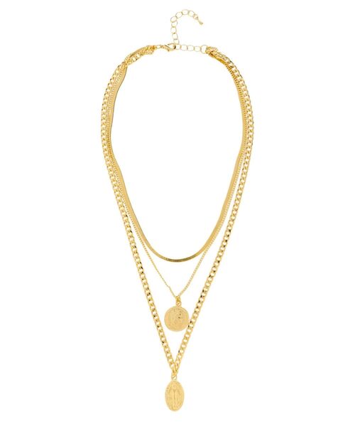 EVRIS（エヴリス）の「METAL COIN 3連ネックレス（ネックレス・レディース・シルバー/ゴールド・FREE）」の12枚目の写真