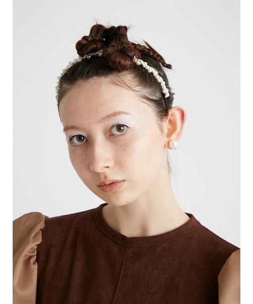 FURFUR（ファーファー）の「パールカチューシャ（カチューシャ）」 - WEAR