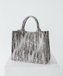 earth music&ecology | ジャガードスクエアトート(トートバッグ)