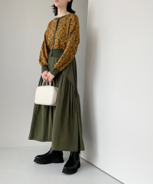 LOWRYS FARM（ローリーズファーム）の「２ＷＡＹティアードスカート　126449（スカート・レディース・ブラック/カーキ/アイボリー・FREE）」の11枚目の写真