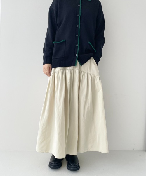 LOWRYS FARM（ローリーズファーム）の「２ＷＡＹティアードスカート　126449（スカート・レディース・ブラック/カーキ/アイボリー・FREE）」の12枚目の写真