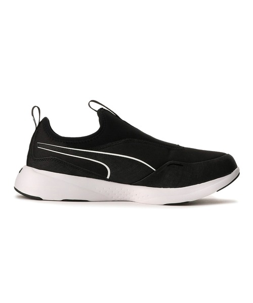 PUMA(プーマ)の「PUMA プーマ ユニセックス ソフトライド フィール スリッポン ワイド ラン(スニーカー・メンズ・ブラック/グレー/ブラック×ホワイト・22.5cm/23.5cm/24.5cm/25.5cm/26.5cm/27.5cm/23.0cm/24.0cm/25.0cm/26.0cm/27.0cm/28.0cm/22.0cm/28.5cm/29.5cm/29.0cm/30.0cm)」の11枚目の写真
