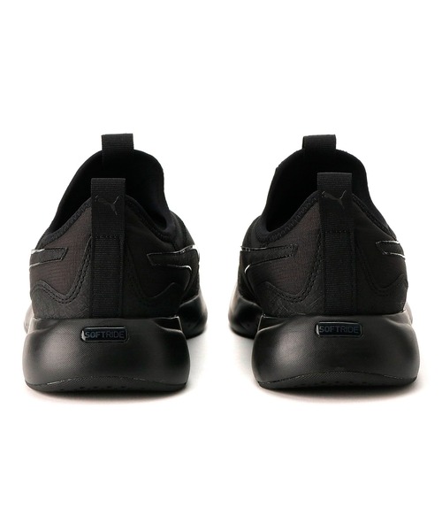 PUMA(プーマ)の「PUMA プーマ ユニセックス ソフトライド フィール スリッポン ワイド ラン(スニーカー・メンズ・ブラック/グレー/ブラック×ホワイト・22.5cm/23.5cm/24.5cm/25.5cm/26.5cm/27.5cm/23.0cm/24.0cm/25.0cm/26.0cm/27.0cm/28.0cm/22.0cm/28.5cm/29.5cm/29.0cm/30.0cm)」の14枚目の写真