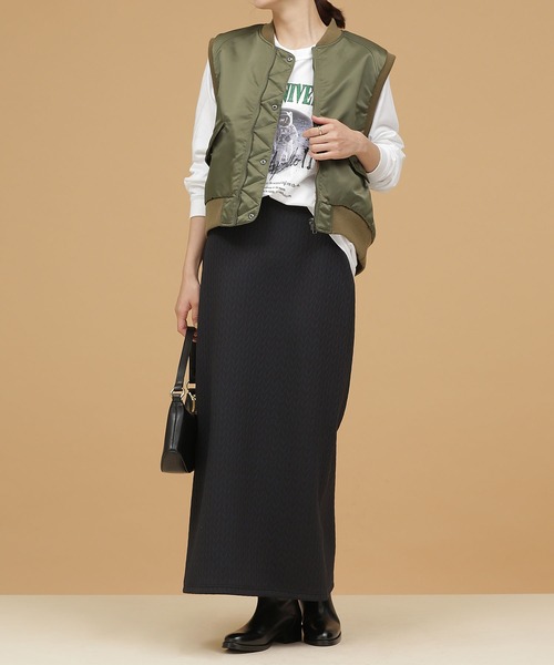 NASA（ナサ）の「NASA/THE UNIVERSE L/S Tee（Tシャツ/カットソー・レディース・チャコール/ホワイト・FREE）」の15枚目の写真