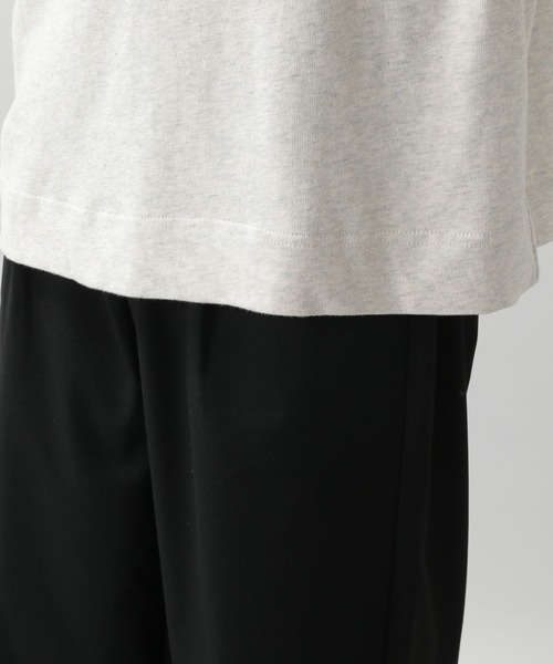 PERSON'S（パーソンズ）の「【PERSON'S】別注ハーフジップロンT（Tシャツ/カットソー・メンズ・ブラック/ホワイト・LARGE/MEDIUM）」の13枚目の写真