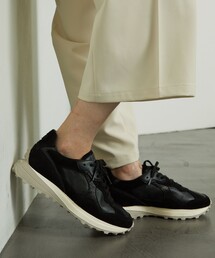 D.A.T.E./デイト VETTA SOFT BLACK/レザーミッドカットスニーカー