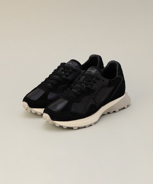 Aresense（アーセンス）の「D.A.T.E./デイト VETTA SOFT BLACK/レザーミッドカットスニーカー（スニーカー・レディース・ブラック・38/36/37）」の19枚目の写真