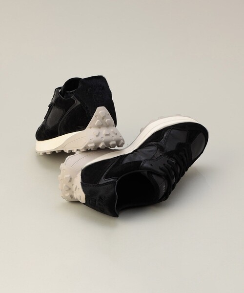 Aresense（アーセンス）の「D.A.T.E./デイト VETTA SOFT BLACK/レザーミッドカットスニーカー（スニーカー・レディース・ブラック・38/36/37）」の12枚目の写真