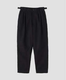 パンツ 2024AW_MHL. JAPANESE DENSE COTTON MHL./JAPANESE DENSE COTTON PANTS WOMENS (DARK BROWN)