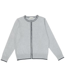 TOKYO SHIRTS | 配色クルーネック ニットカーディガン(カーディガン/ボレロ)