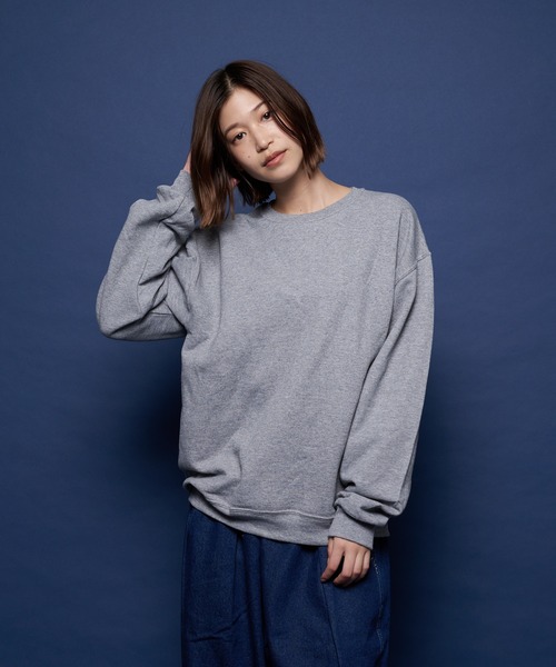 JERZEES(ジャージーズ)の「JERZEES-裏起毛クルースウェット(スウェット・メンズ・ホワイト/ブラック/ネイビー/グレー・M/L/XL)」の3枚目の写真
