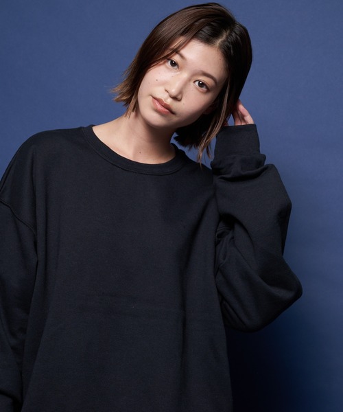 JERZEES(ジャージーズ)の「JERZEES-裏起毛クルースウェット(スウェット・メンズ・ホワイト/ブラック/ネイビー/グレー・M/L/XL)」の19枚目の写真