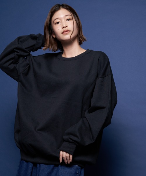 JERZEES(ジャージーズ)の「JERZEES-裏起毛クルースウェット(スウェット・メンズ・ホワイト/ブラック/ネイビー/グレー・M/L/XL)」の20枚目の写真