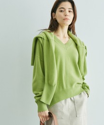 ROPE' | 【カシミヤブレンド】ウールVネックニット(ニット/セーター)