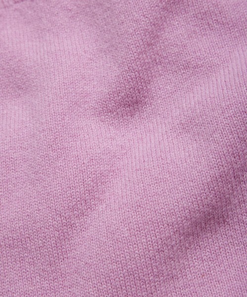 ROPE'（ロペ）の「【カシミヤブレンド】ウールVネックニット（ニット/セーター・レディース・ホワイト/ブラウン/オレンジ/ミント/ラベンダー・38）」の17枚目の写真