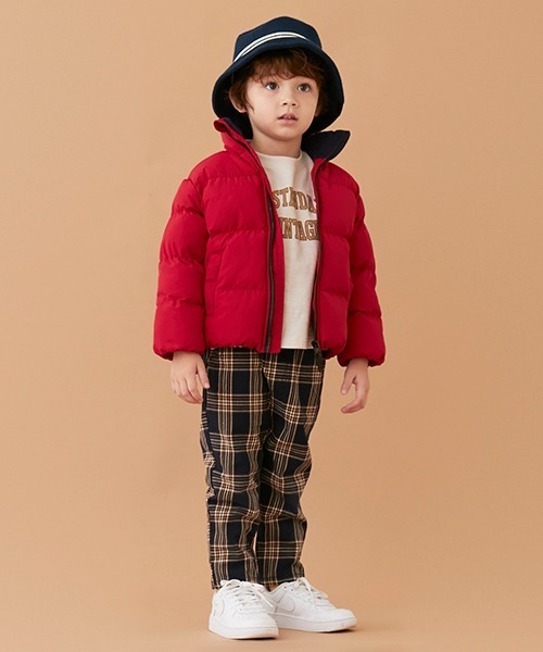 petit main（プティマイン）の「カレッジロゴ長袖Ｔシャツ（Tシャツ/カットソー・キッズ・キナリ/ピンク/ブルーグリーン/ターコイズブルー・110cm/120cm/100cm/90cm/140cm/150cm/80ｃｍ/130cm）」の20枚目の写真