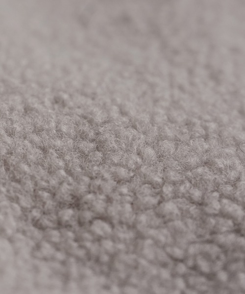 reca（レカ）の「ノーカラーボア×ひょうたんキルトコート（その他アウター・レディース・ブラック/カーキ/ベージュ/アイボリー/グレイッシュベージュ/ブラウン・M/L）」の9枚目の写真