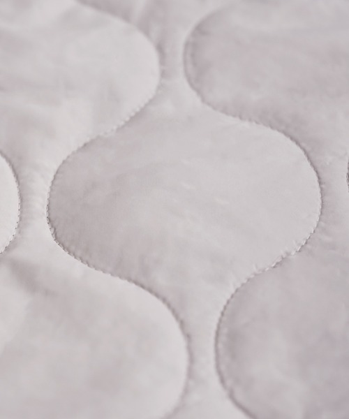 reca（レカ）の「ノーカラーボア×ひょうたんキルトコート（その他アウター・レディース・ブラック/カーキ/ベージュ/アイボリー/グレイッシュベージュ/ブラウン・M/L）」の10枚目の写真