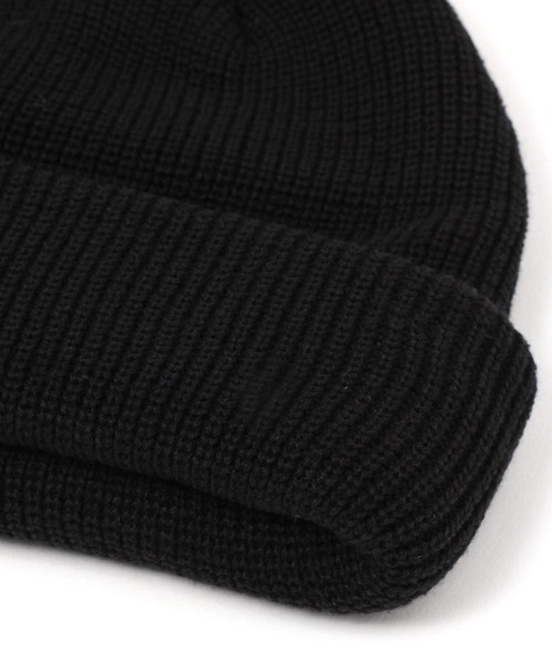 GLOBAL WORK(グローバルワーク)の「洗えるリブニットワッチ/126487(ニットキャップ/ビーニー・メンズ・チャコールグレー/ブラック/オレンジ/ライトベージュ・FREE)」の6枚目の写真