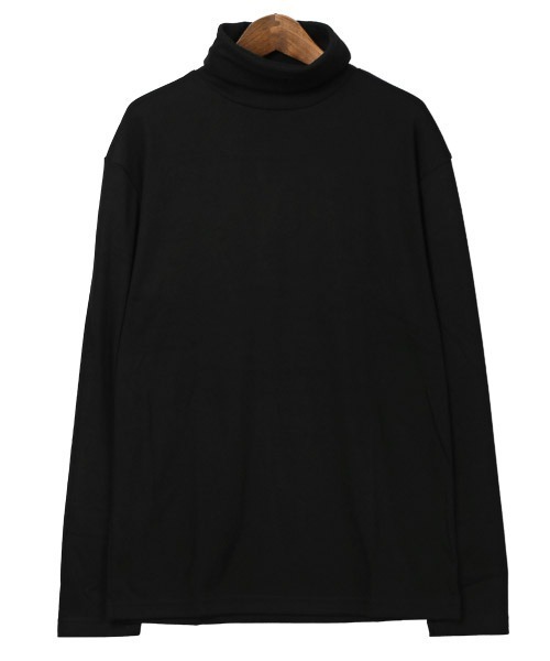 LUXSTYLE(ラグスタイル)の「スムースタートルネックロンT(Tシャツ/カットソー・メンズ・ホワイト/ブラック・M/L/XL)」の10枚目の写真