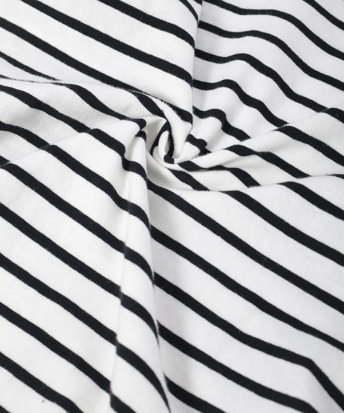 fifth（フィフス）の「フィンガーホールロンT（Tシャツ/カットソー・レディース・ホワイト×ブラック/ブラック/ホワイト・M）」の12枚目の写真