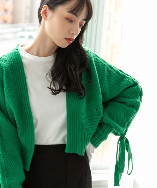 fifth（フィフス）の「フィンガーホールロンT（Tシャツ/カットソー・レディース・ホワイト×ブラック/ブラック/ホワイト・M）」の6枚目の写真