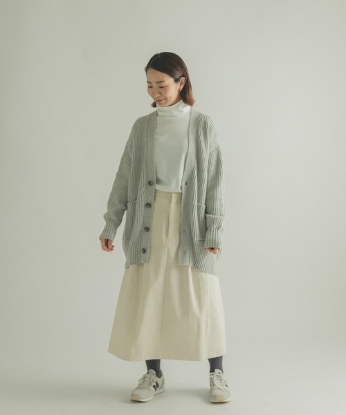 FORK&SPOON（フォークアンドスプーン）の「『UR TECH』FORK&SPOON　裏起毛タートルプルオーバー（Tシャツ/カットソー・レディース・ブラック/グリーン/オフホワイト・1）」の18枚目の写真