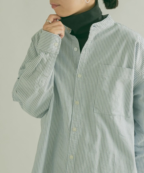 FORK&SPOON（フォークアンドスプーン）の「『UR TECH』FORK&SPOON　裏起毛タートルプルオーバー（Tシャツ/カットソー・レディース・ブラック/グリーン/オフホワイト・1）」の5枚目の写真