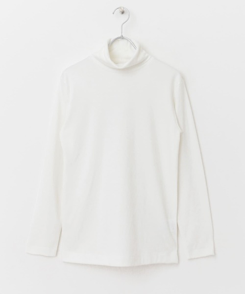 FORK&SPOON（フォークアンドスプーン）の「『UR TECH』FORK&SPOON　裏起毛タートルプルオーバー（Tシャツ/カットソー・レディース・ブラック/グリーン/オフホワイト・1）」の20枚目の写真