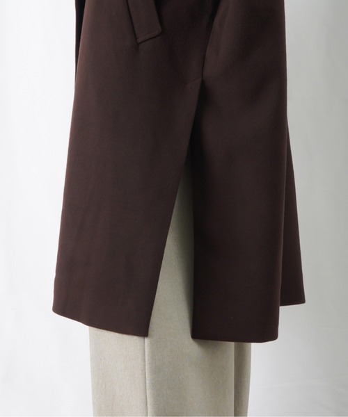 LUCA/LADY LUCK LUCA(ルカ/レディラックルカ)の「LC/LLL サーモライトルーズシルエットコート(チェスターコート・レディース・ブラック/ブラウン・FREE)」の12枚目の写真