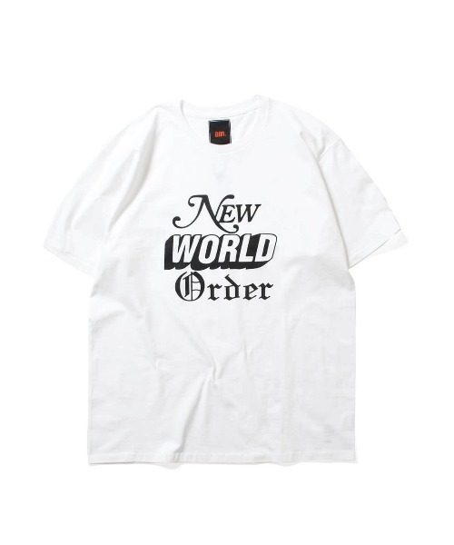 am（エーエム）の「エーエム [am] - ニュー ワールド オーダー グラフィック 半袖 Tシャツ [NWO TEE]（Tシャツ/カットソー・メンズ・ホワイト/グリーン/ブラック・XL/L/XXL）」の2枚目の写真