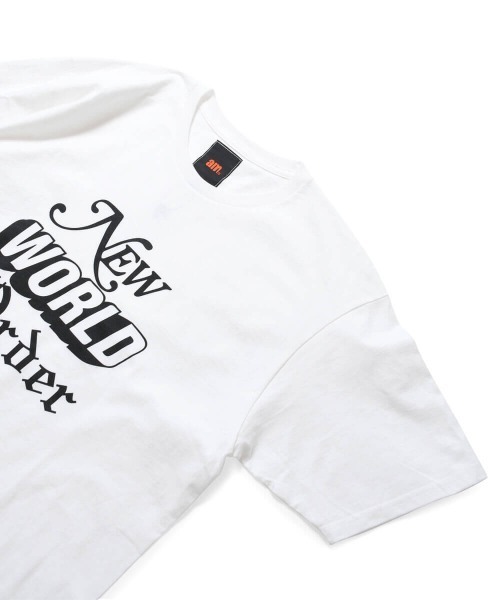 am（エーエム）の「エーエム [am] - ニュー ワールド オーダー グラフィック 半袖 Tシャツ [NWO TEE]（Tシャツ/カットソー・メンズ・ホワイト/グリーン/ブラック・XL/L/XXL）」の11枚目の写真