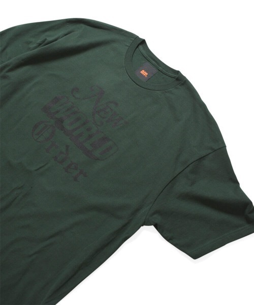 am（エーエム）の「エーエム [am] - ニュー ワールド オーダー グラフィック 半袖 Tシャツ [NWO TEE]（Tシャツ/カットソー・メンズ・ホワイト/グリーン/ブラック・XL/L/XXL）」の9枚目の写真
