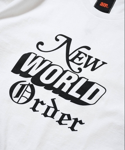 am（エーエム）の「エーエム [am] - ニュー ワールド オーダー グラフィック 半袖 Tシャツ [NWO TEE]（Tシャツ/カットソー・メンズ・ホワイト/グリーン/ブラック・XL/L/XXL）」の8枚目の写真