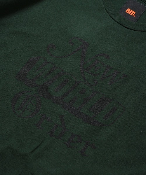 am（エーエム）の「エーエム [am] - ニュー ワールド オーダー グラフィック 半袖 Tシャツ [NWO TEE]（Tシャツ/カットソー・メンズ・ホワイト/グリーン/ブラック・XL/L/XXL）」の6枚目の写真