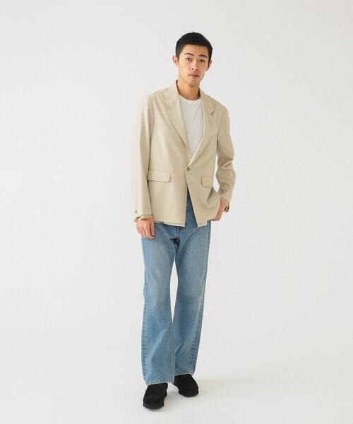 BEAMS(ビームス)の「BEAMS / ボクシー 1B ジャケット(テーラードジャケット・メンズ・ブラック/ベージュ・S/M/L/XL)」の8枚目の写真