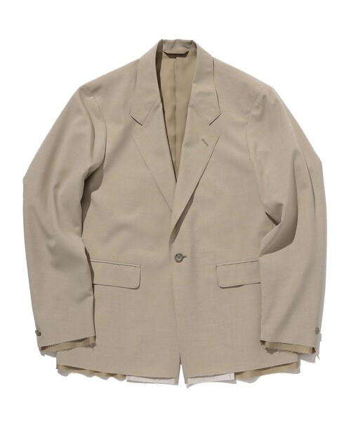 BEAMS(ビームス)の「BEAMS / ボクシー 1B ジャケット(テーラードジャケット・メンズ・ブラック/ベージュ・S/M/L/XL)」の10枚目の写真