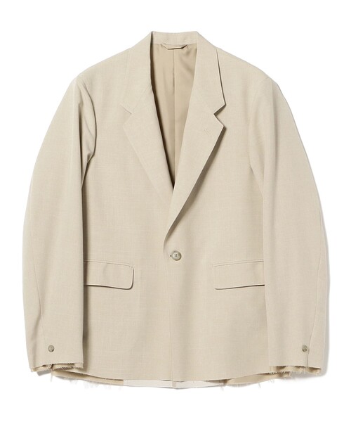 BEAMS(ビームス)の「BEAMS / ボクシー 1B ジャケット(テーラードジャケット・メンズ・ブラック/ベージュ・S/M/L/XL)」の15枚目の写真
