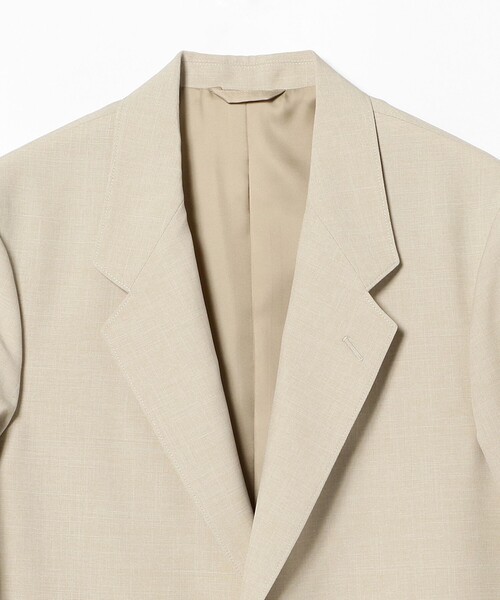 BEAMS(ビームス)の「BEAMS / ボクシー 1B ジャケット(テーラードジャケット・メンズ・ブラック/ベージュ・S/M/L/XL)」の16枚目の写真