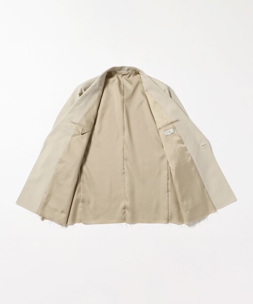 BEAMS(ビームス)の「BEAMS / ボクシー 1B ジャケット(テーラードジャケット・メンズ・ブラック/ベージュ・S/M/L/XL)」の18枚目の写真