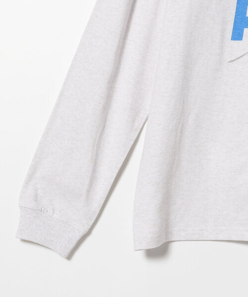 Ray BEAMS(レイビームス)の「Dunno / Post Punk ロングスリーブ Tシャツ(Tシャツ/カットソー・レディース・ホワイト/グレー・SMALL)」の15枚目の写真