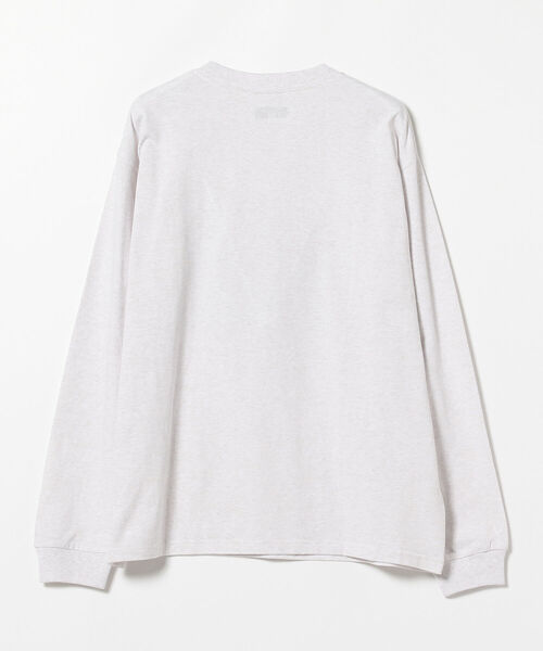 Ray BEAMS(レイビームス)の「Dunno / Post Punk ロングスリーブ Tシャツ(Tシャツ/カットソー・レディース・ホワイト/グレー・SMALL)」の14枚目の写真