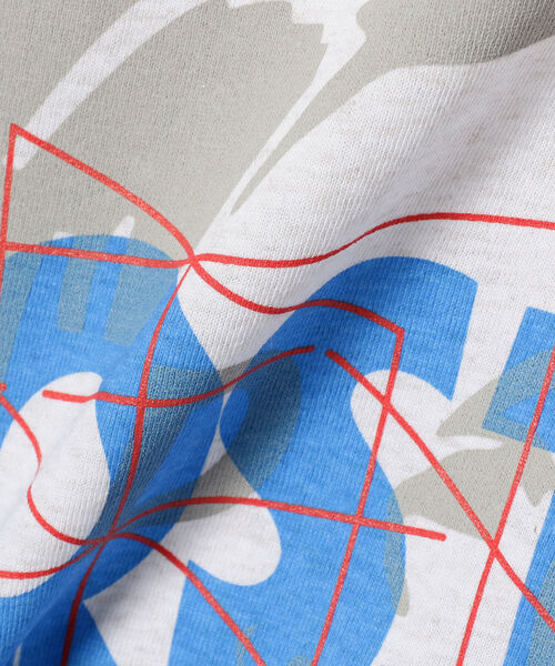 Ray BEAMS(レイビームス)の「Dunno / Post Punk ロングスリーブ Tシャツ(Tシャツ/カットソー・レディース・ホワイト/グレー・SMALL)」の13枚目の写真