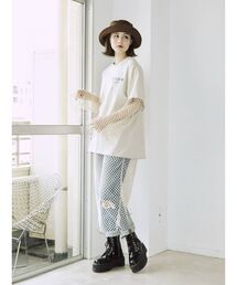 jouetie | オーバーメッシュロングトップス(ワンピース)