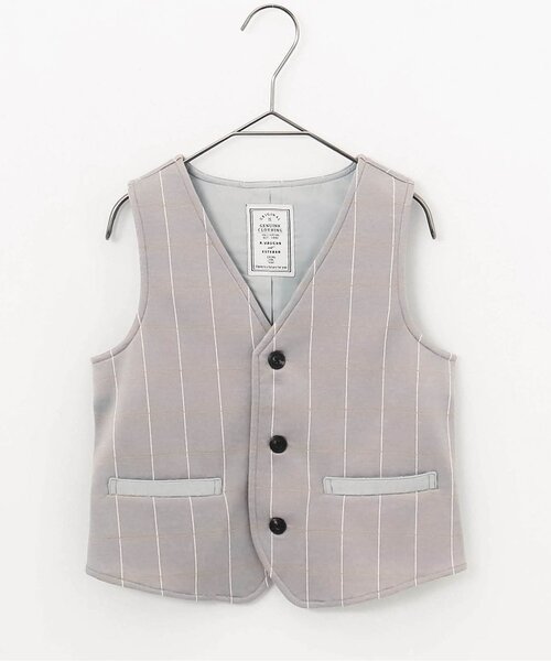 apres les cours（アプレレクール）の「フォーマルベスト（スーツベスト・キッズ・グレー/ネイビー・100/120/110/90/130）」の12枚目の写真