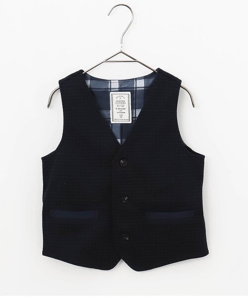 apres les cours（アプレレクール）の「フォーマルベスト（スーツベスト・キッズ・グレー/ネイビー・100/120/110/90/130）」の13枚目の写真