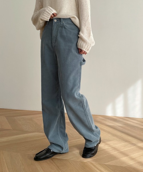 El marコーデュロイストレートパンツ | CANAL JEAN（キャナル