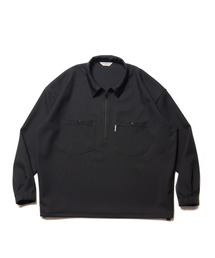 Polyester Twill Half Zip Work L/S Shirt